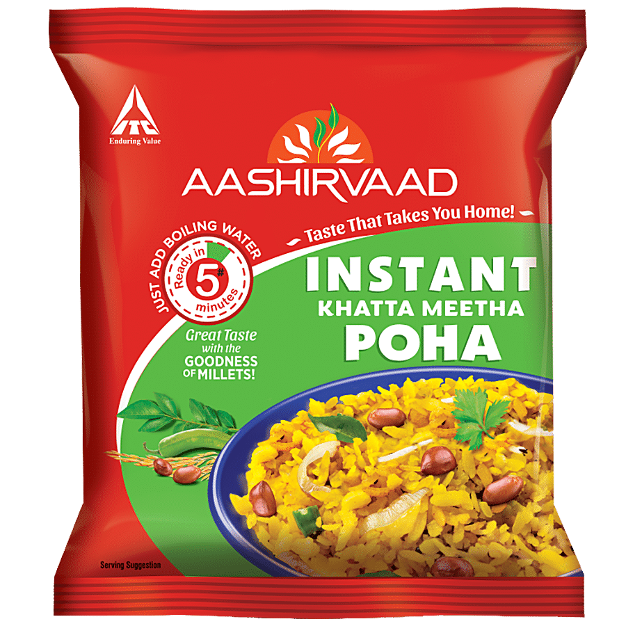 Aashirvaad Instant Meal Combo - Poha