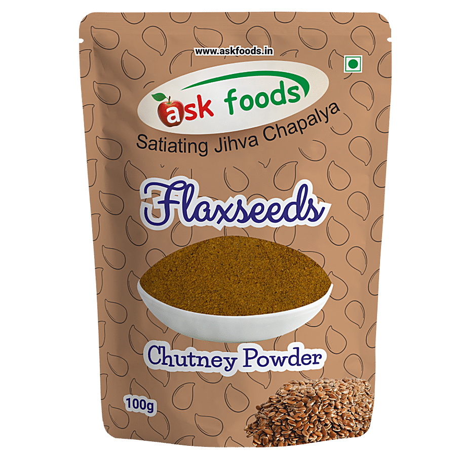 Ask Foods Flax Seeds Chutney Powder