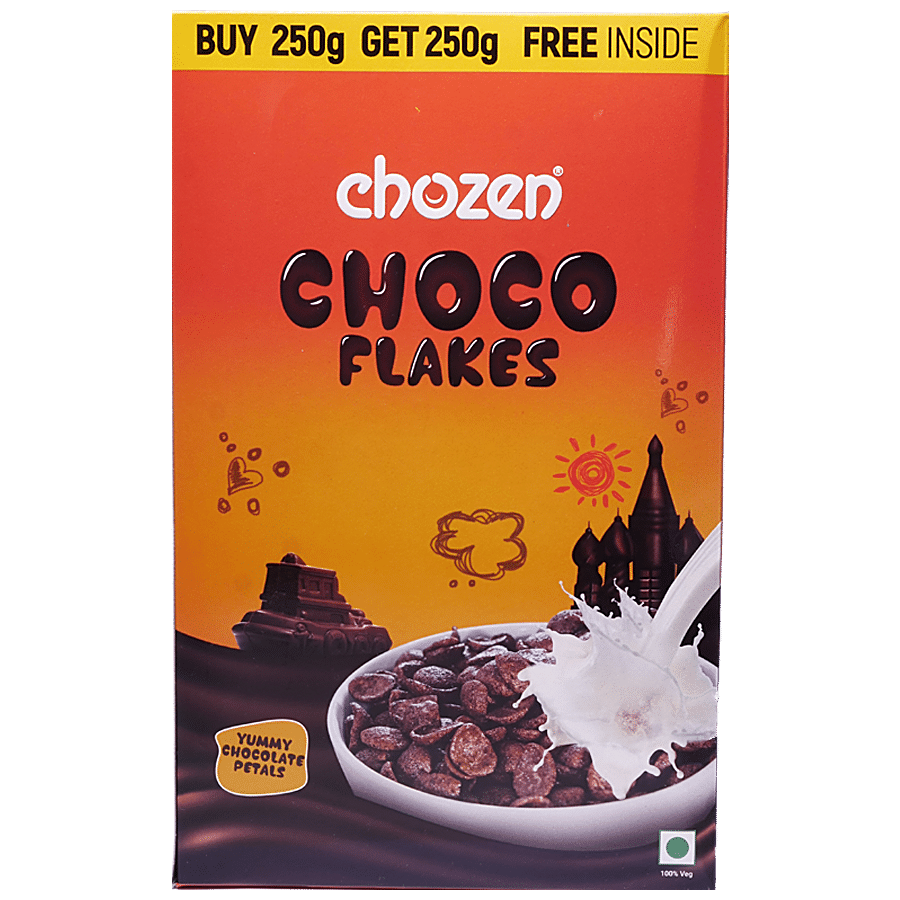 CHOZEN Choco Flakes - Crunchy & Nutritious Breakfast Mix