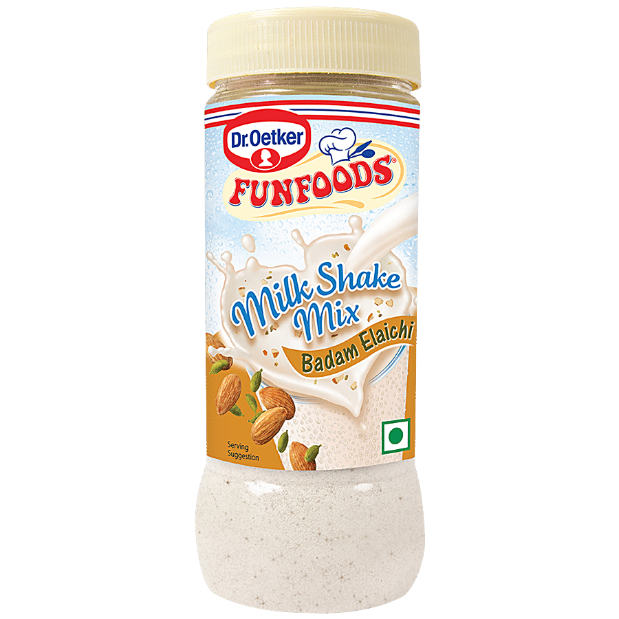 Dr. Oetker FunFoods Milk Shake Mix - Badam Elaichi