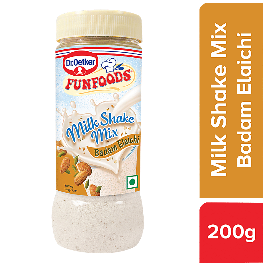 Dr. Oetker FunFoods Milk Shake Mix - Badam Elaichi