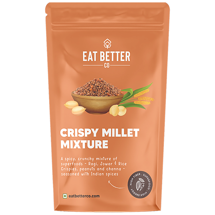 Eat Better Co Crispy Millet Mixture - 100% Natural