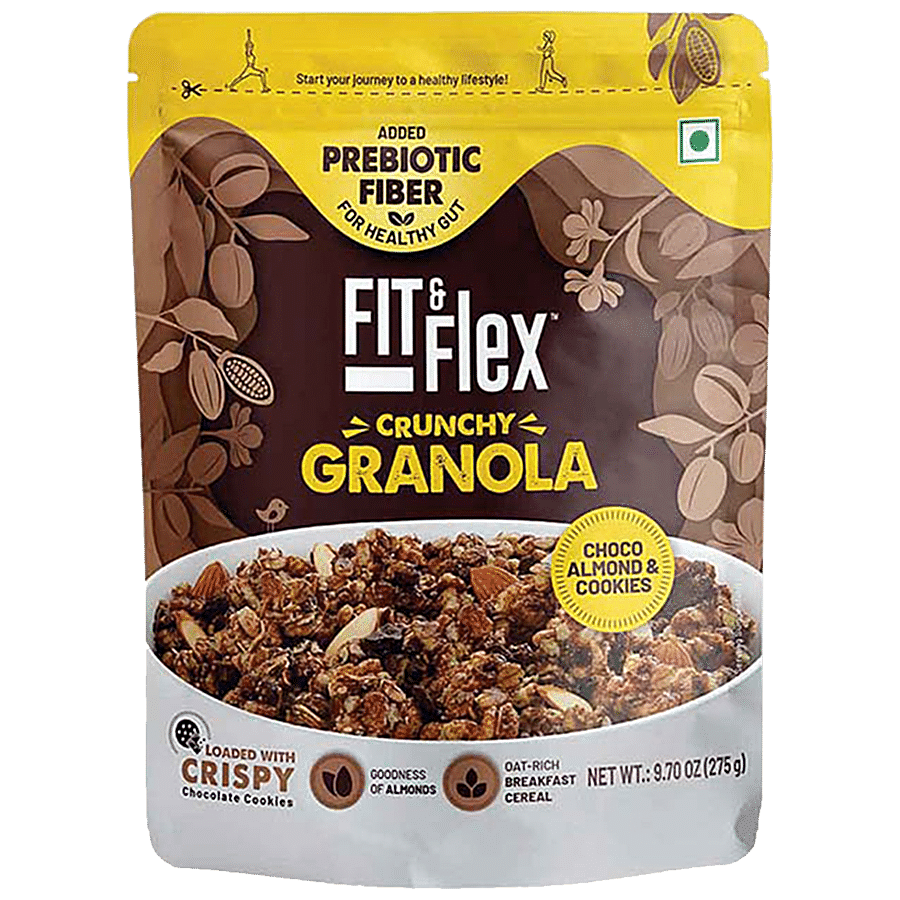 Fit & Flex Crunchy Granola - Choco Almond & Cookies