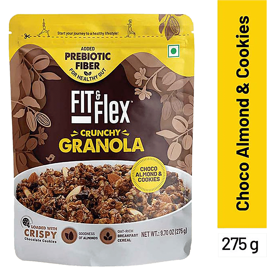 Fit & Flex Crunchy Granola - Choco Almond & Cookies