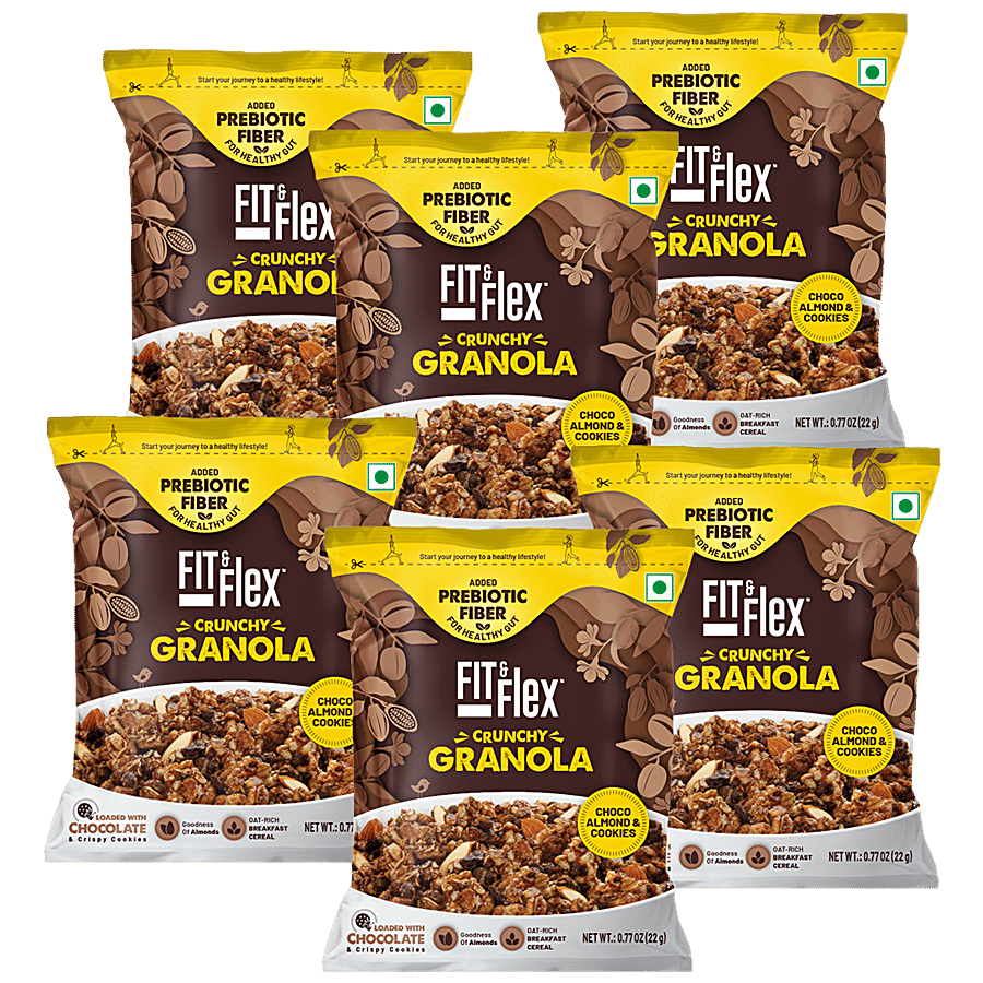 Fit & Flex Crunchy Granola - Choco Almond & Cookies