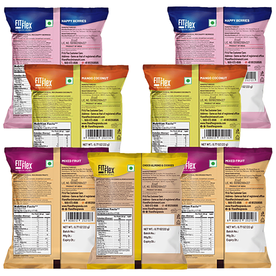 Fit & Flex Crunchy Granola - Variety Pack