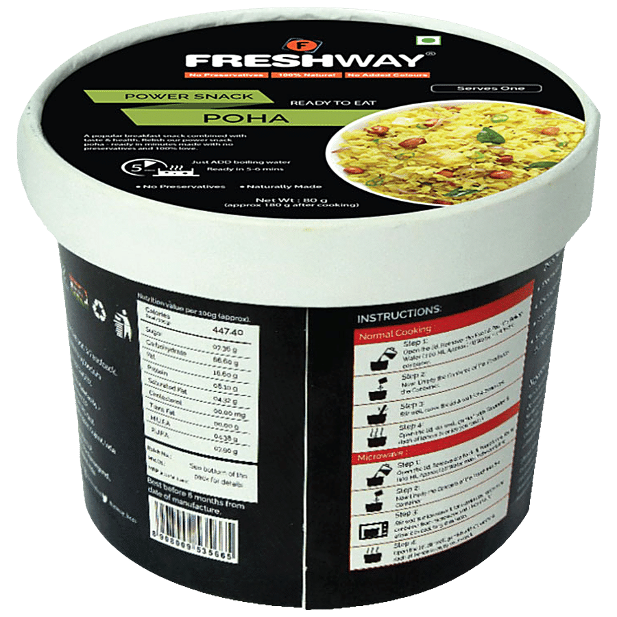 Freshway Ready To Eat Poha - 100% Natural