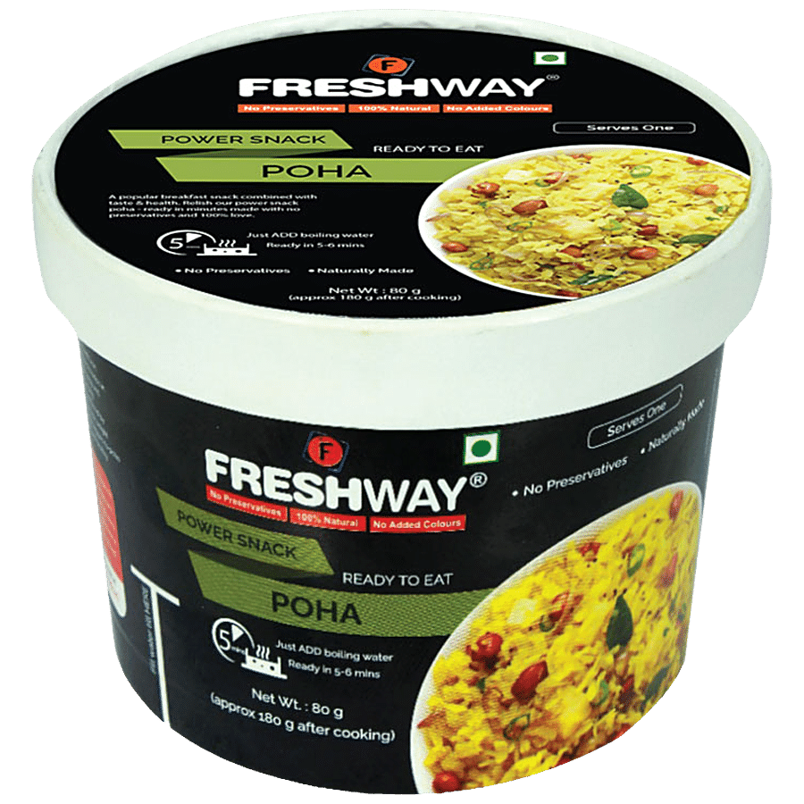 Freshway Ready To Eat Poha - 100% Natural