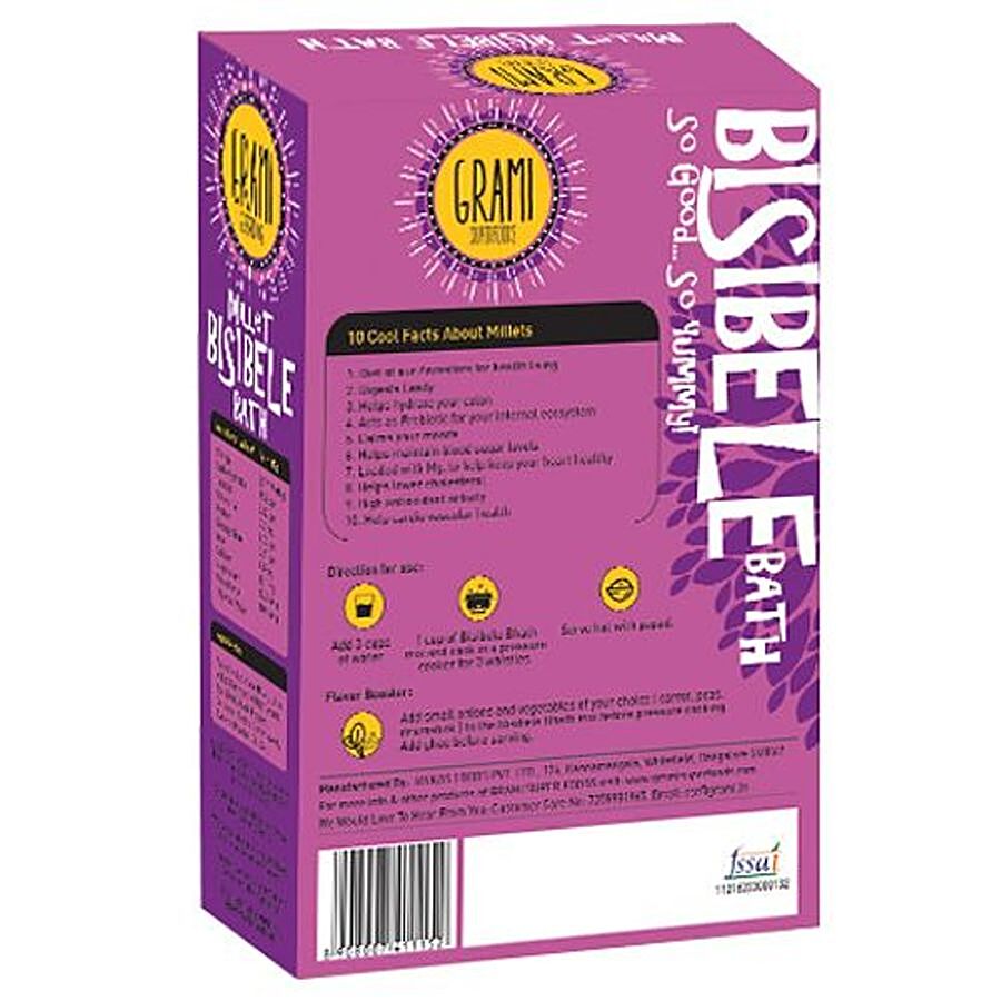 GRAMI SUPERFOODS Millet Bisibele Bath