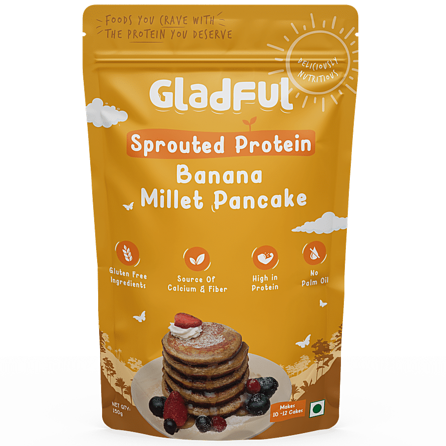 Gladful Millet Pancake - Banana