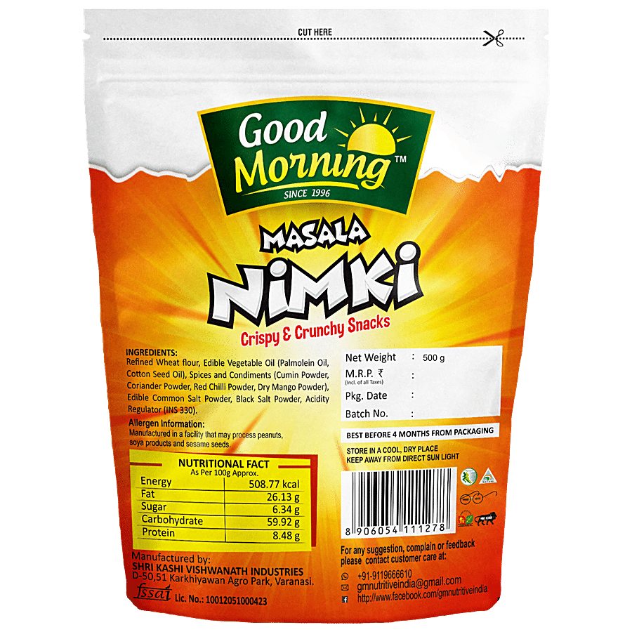 Good Morning Masala Nimki Crispy & Crunchy Snacks