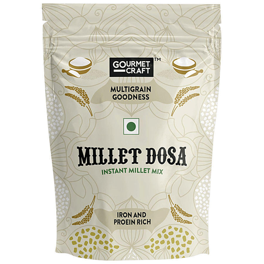 Gourmet Craft Instant Millet Dosa Mix - Rich In Protein & Iron