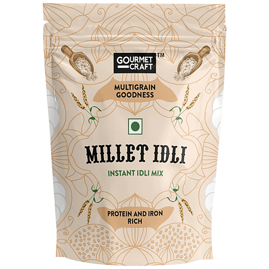 Gourmet Craft Instant Millet Idli Mix - Rich In Protein & Iron