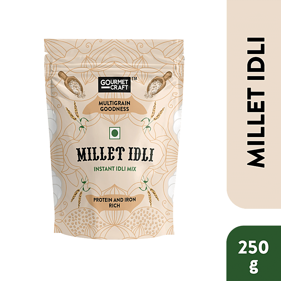 Gourmet Craft Instant Millet Idli Mix - Rich In Protein & Iron