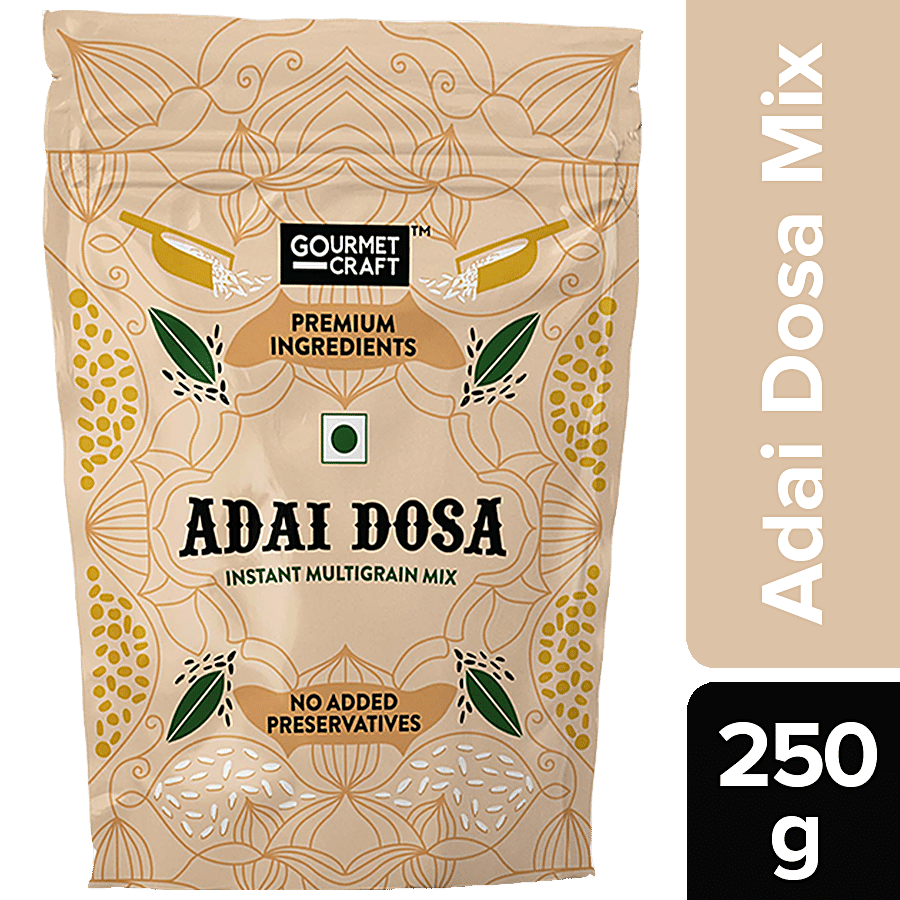 Gourmet Craft Multigrain Adai Dosa Instant Mix - High Protein