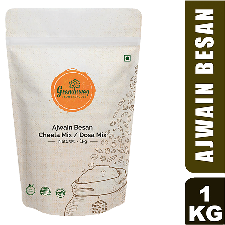 Graminway Ajwain Besan Cheela/Dosa Mix