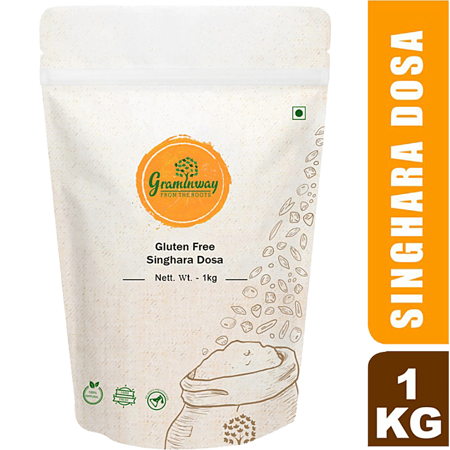 Graminway Gluten Free Singhara Dosa Mix - Rich In Energy-Boosting Properties