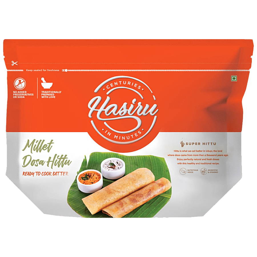 HASIRU Millet Dosa Batter - Healthy