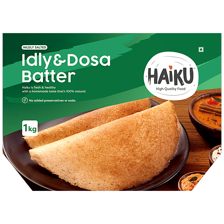 Haiku Idly & Dosa Batter - Naturally Fermented