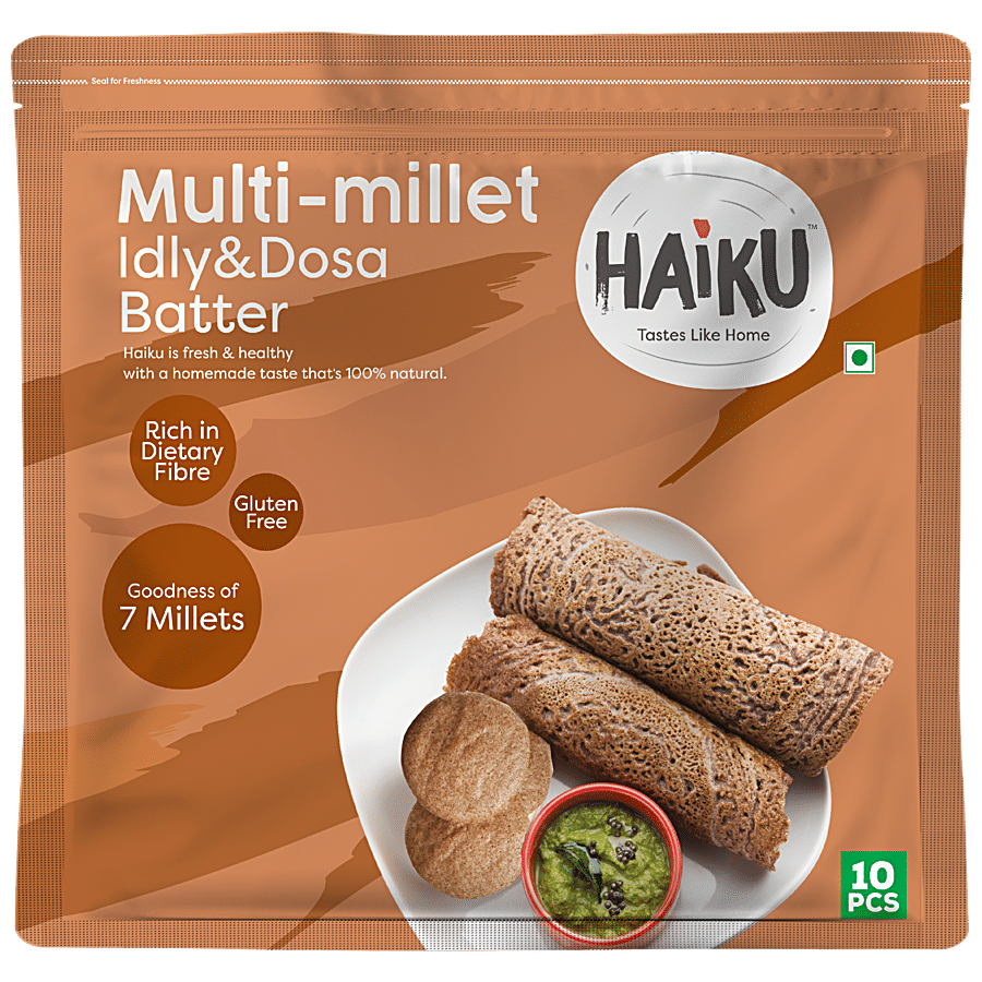 Haiku Multi-Millet Batter For Idly & Dosa - Rich In Dietary Fibre