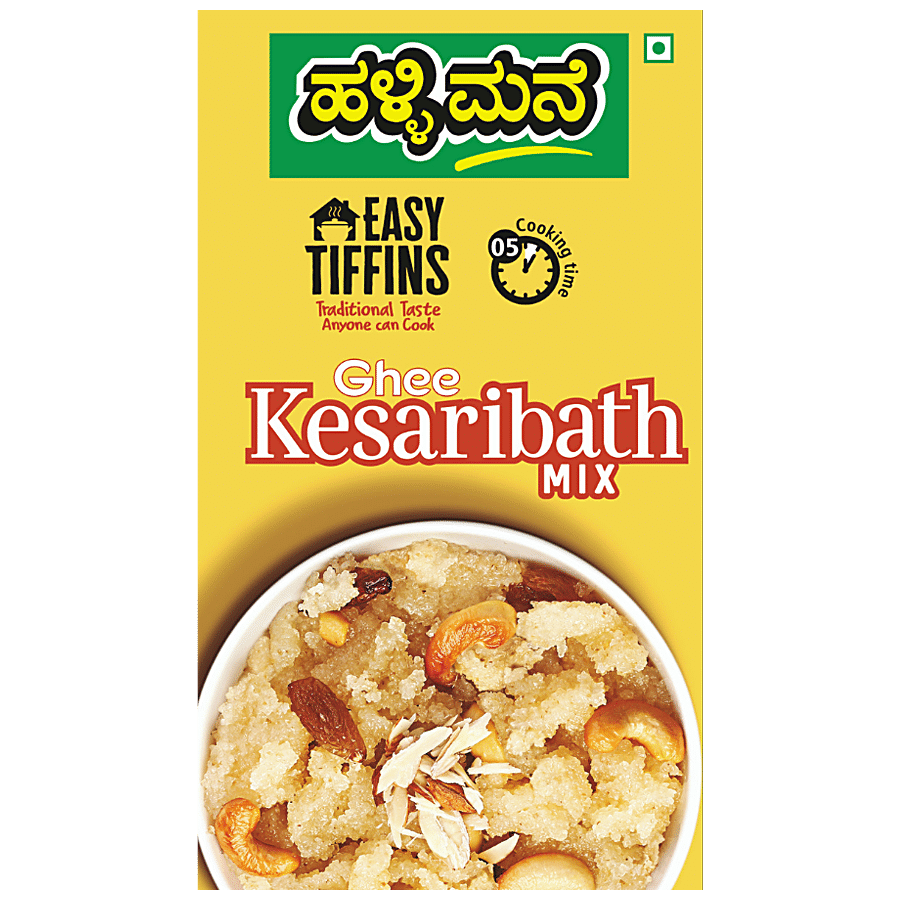 Hallimane Easy Tiffins Ghee Kesaribath Mix - Healthy & Tasty