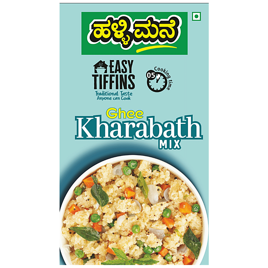 Hallimane Easy Tiffins Ghee Kharabath Mix - Healthy & Tasty