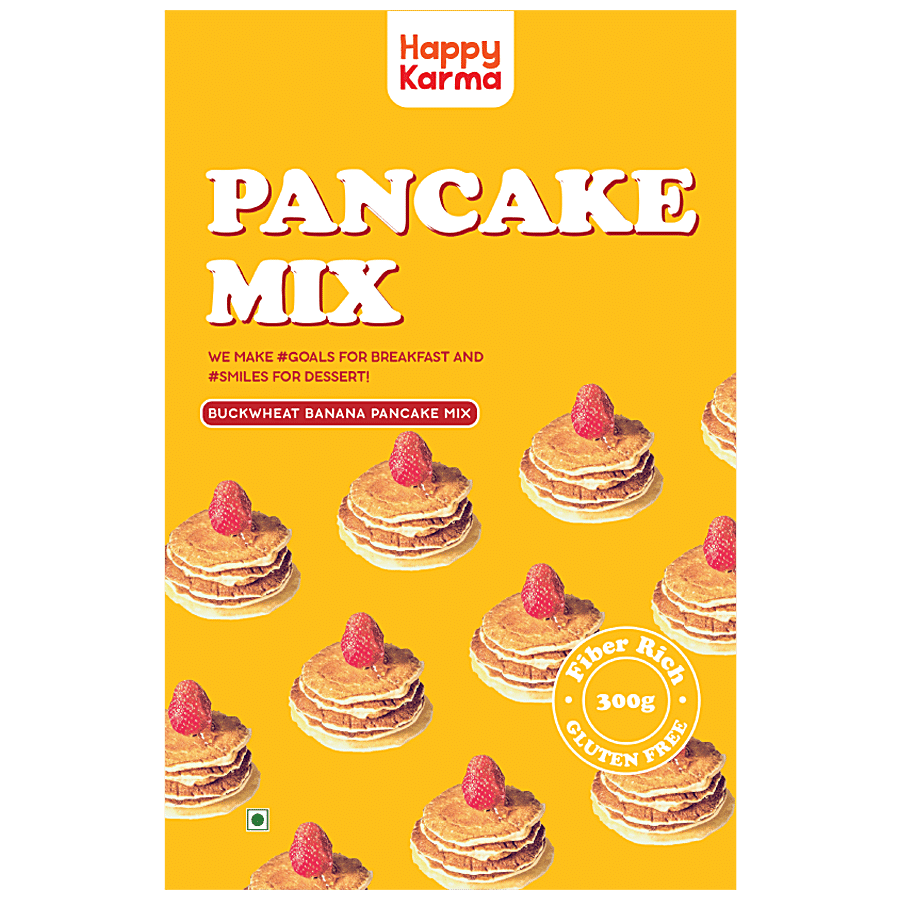 Happy Karma Banana Buckwheat Flour Pancake Mix