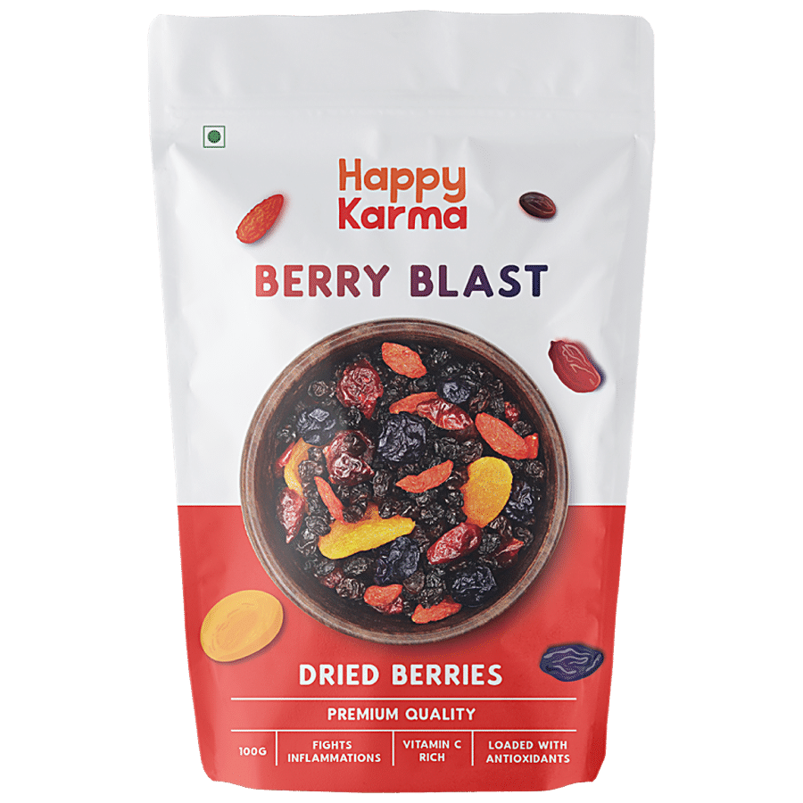 Happy Karma Berry Blast Berry Mix - Rich In Vitamin & Antioxidants