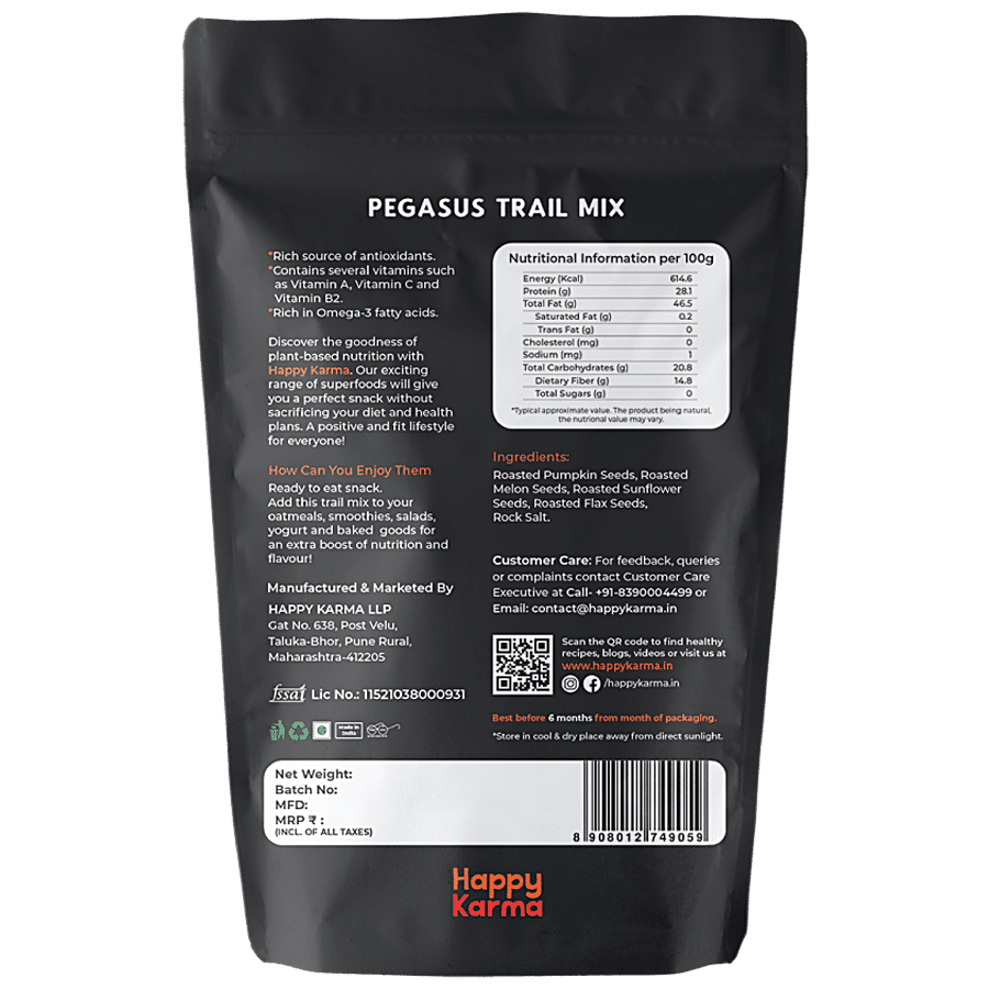 Happy Karma Pegasus Trail Mix - Rich In Omega 3