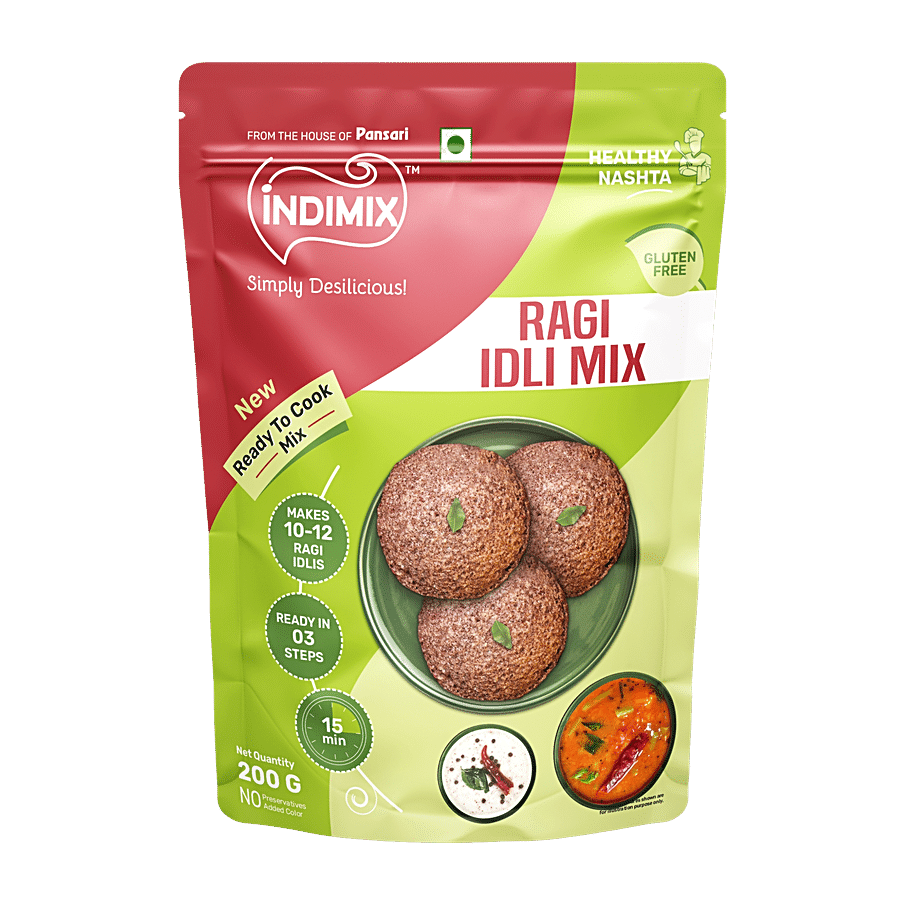 INDIMIX Ragi Idli - Ready To Cook