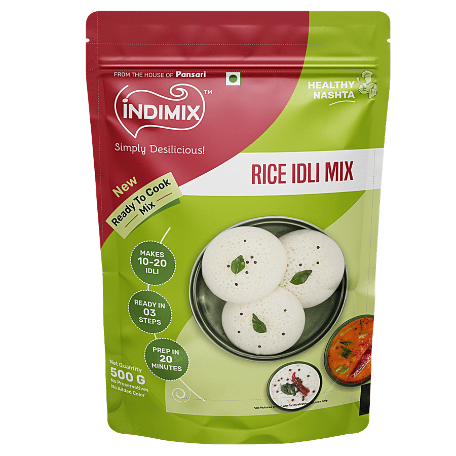 INDIMIX Rice Idli Mix - Ready To Cook