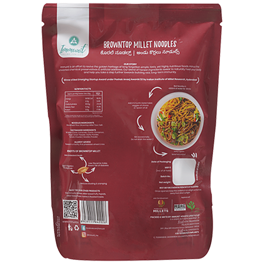 Immunit Browntop Millet Noodles