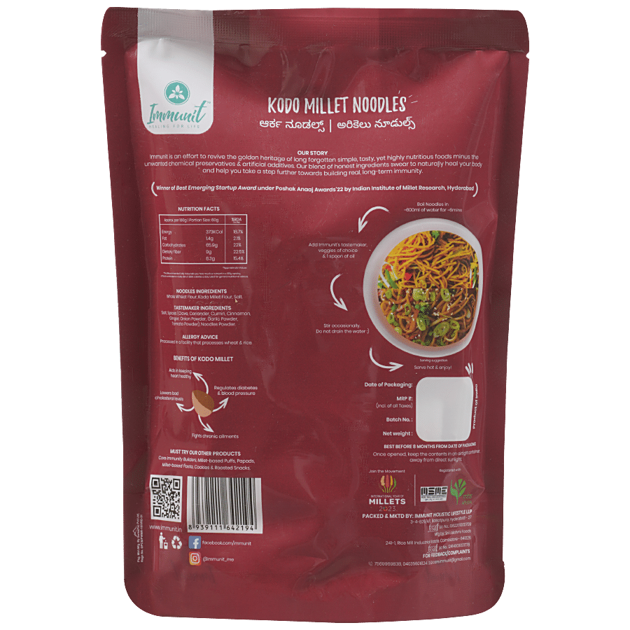 Immunit Kodo Millet Noodles