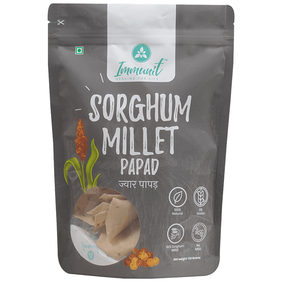 Immunit Sorghum Millet/Jowar Papad