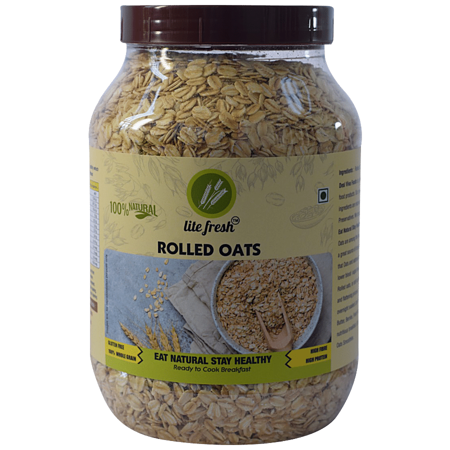 Lite Fresh Rolled Oats - High Protein