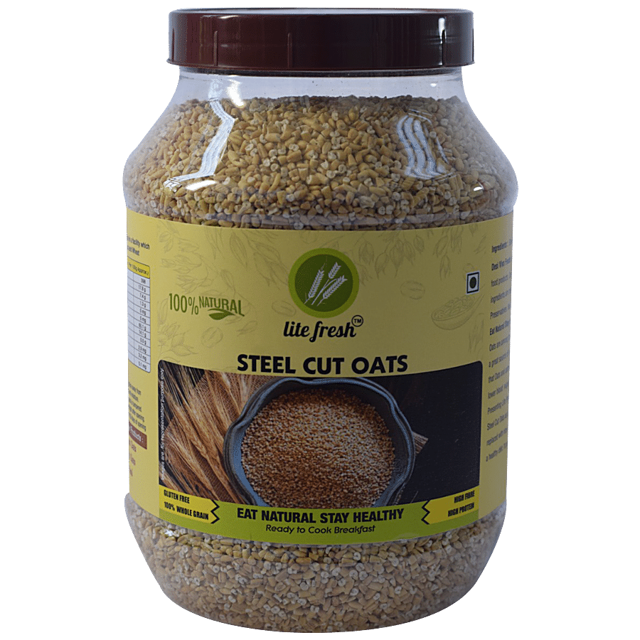 Lite Fresh Steel Cut Oats - High Protein