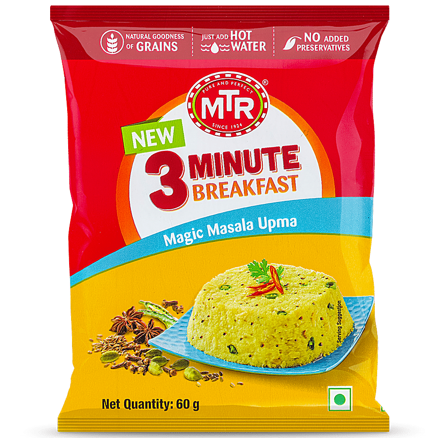 MTR 3 Minute Breakfast Magic Masala Upma