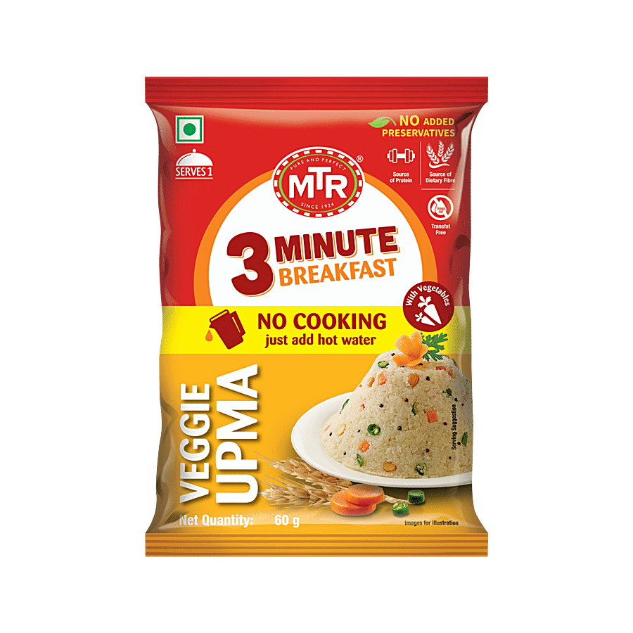 MTR 3 Minute Breakfast Vegetable Upma