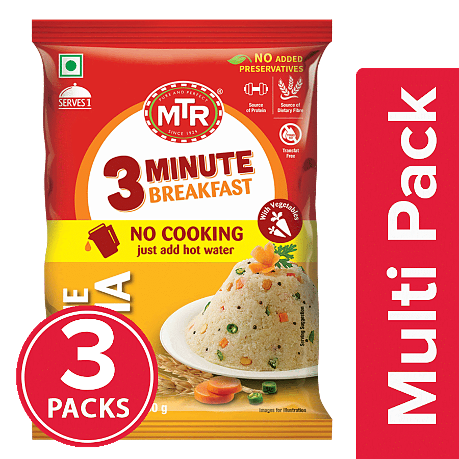 MTR 3 Minute Breakfast Vegetable Upma