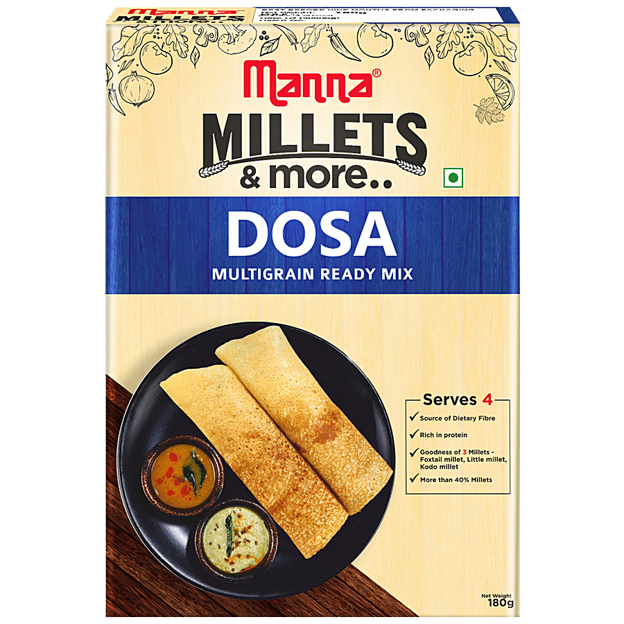 Manna Instant Multigrain Millet Dosa Ready Mix