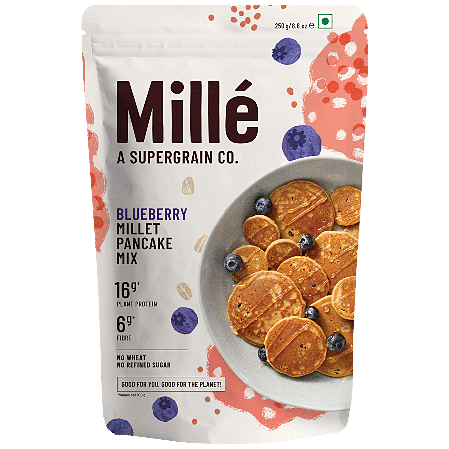 Mille Millet Pancake Mix - Blueberry