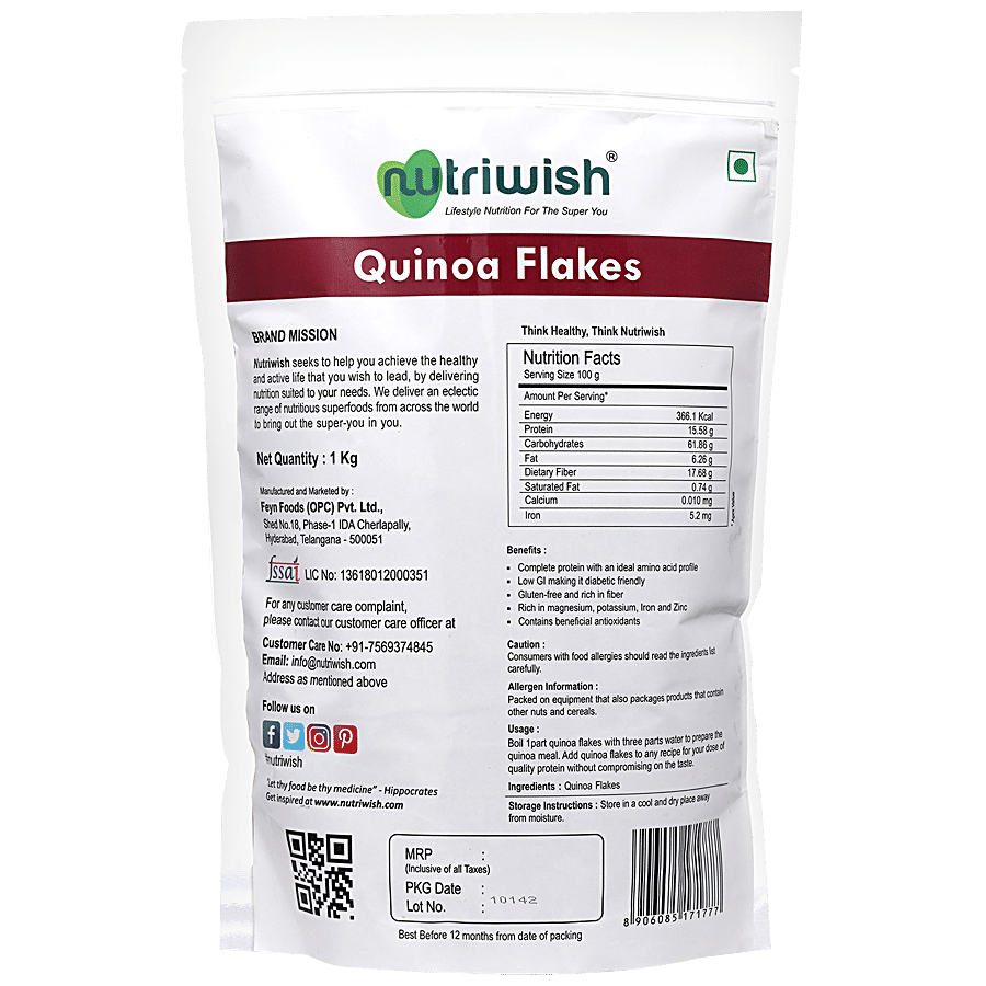 Nutriwish Quinoa Flakes