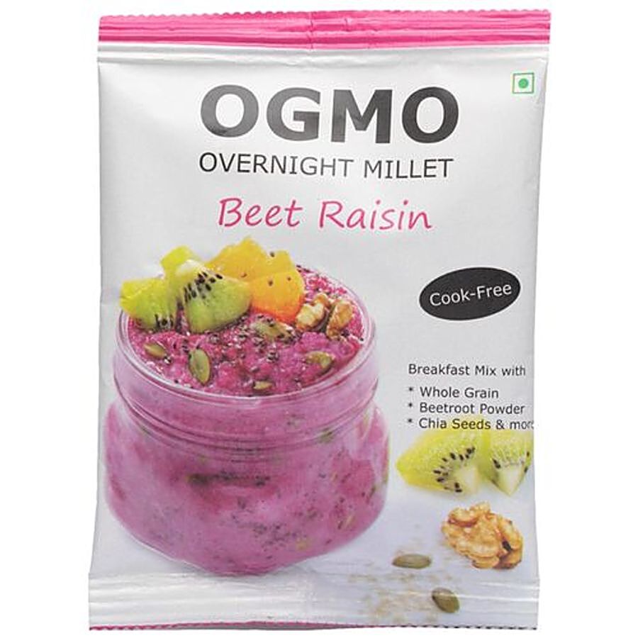 OGMO Overnight Millet Beet Raisin