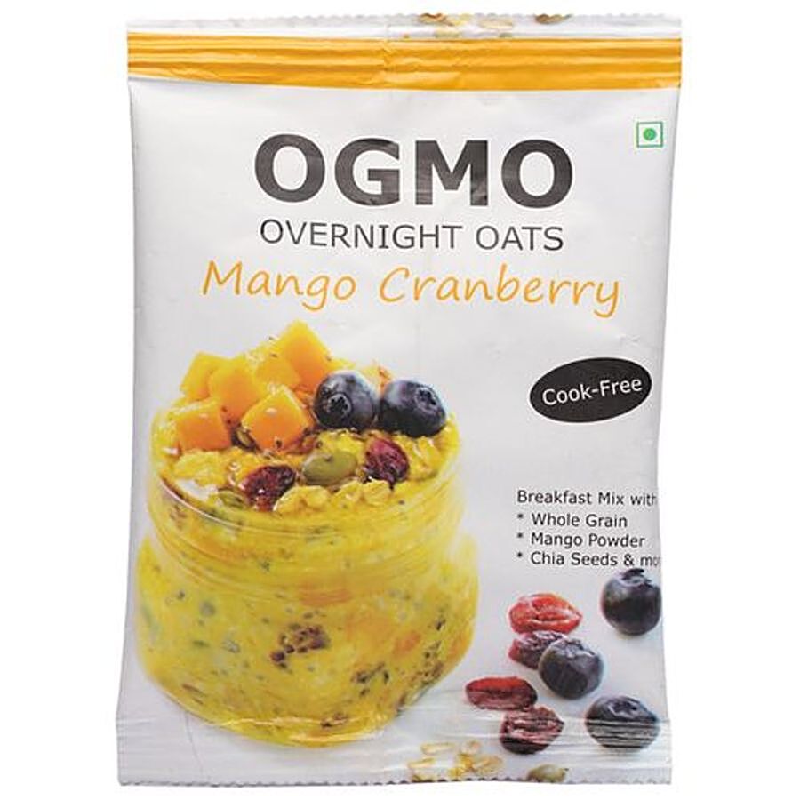 OGMO Overnight Oats Mango Cranberry