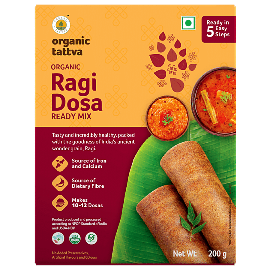 Organic Tattva Organic Ragi Dosa Ready Mix