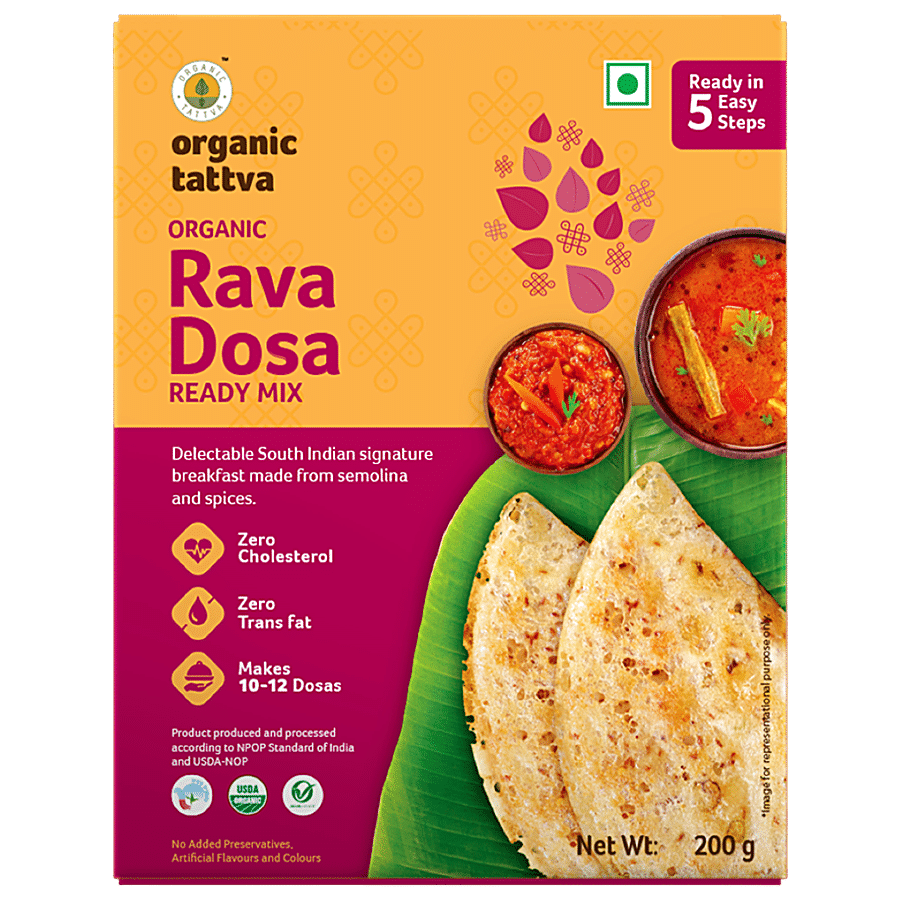 Organic Tattva Organic Rava Dosa Ready Mix