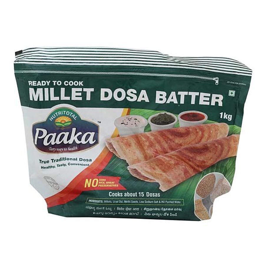 Paaka Millet Dosa Batter