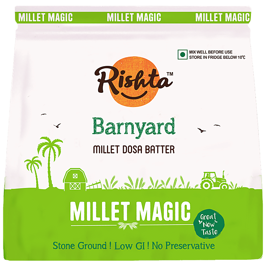 Rishta Barnyard Millet Magic Dosa Batter - Low GI