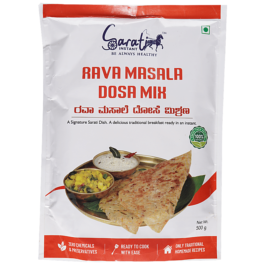 Sarati Instant Rava Masala Dosa Mix