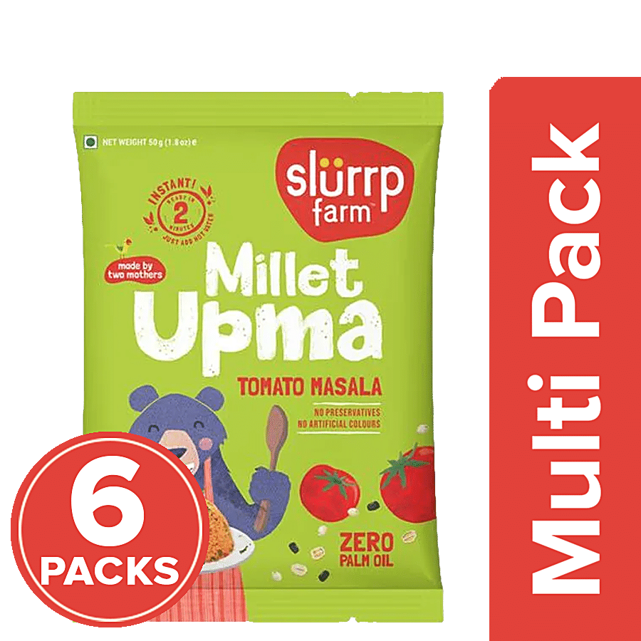 Slurrp Farm Instant Millet Upma - Tomato Masala